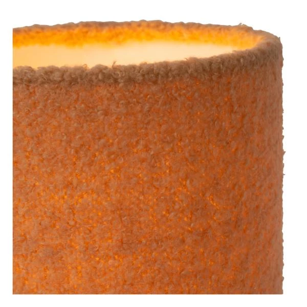 Lucide WOOLLY - Lampe de table - Ø 16 cm - 1xE14 - Jaune Ocre - détail 1